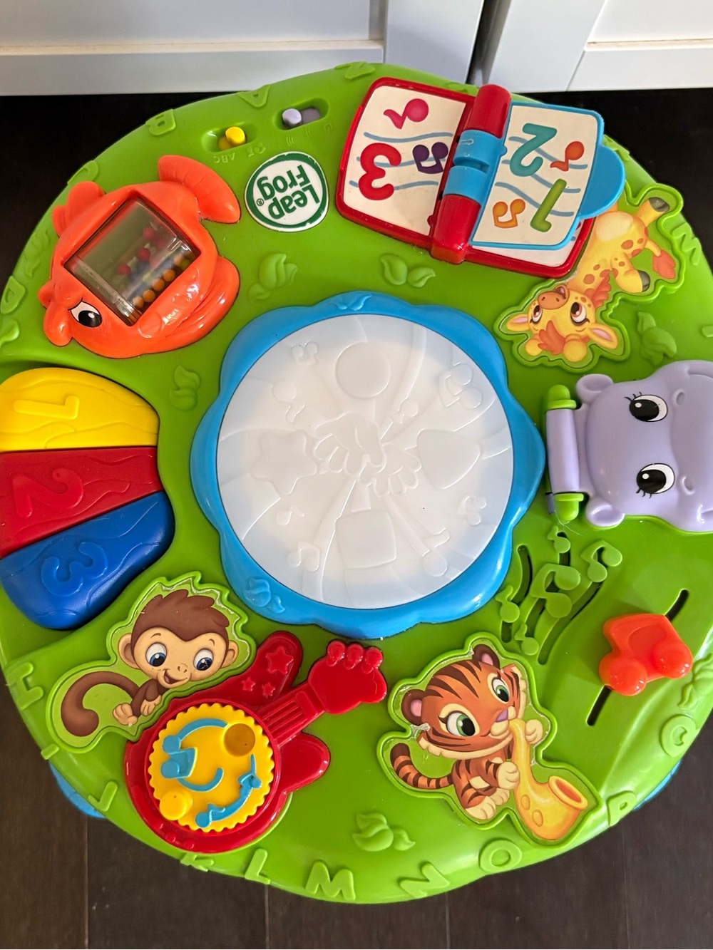 LeapFrog Animal Adventure Learning Table Center Baby Activity Musical Toy EUC